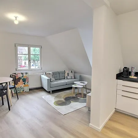 Renove De Charme A Gueberschwihr, Au Coeur Du Vignoble, Ideal Pour 2 Personnes - Fr-1-722-10 아파트